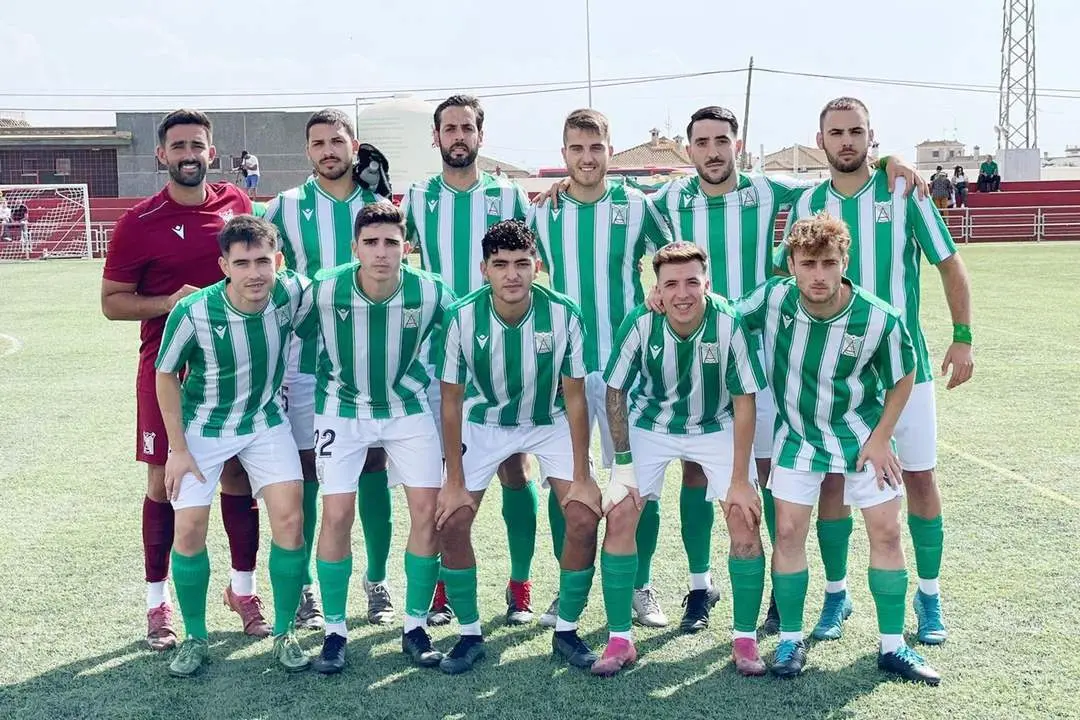 Once inicial que present&oacute; el Atl&eacute;tico Sanluque&ntilde;o B ante el Pastores en el Doro Stadium - ASCF