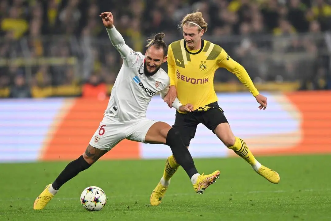 Imagen del Borussia Dortmund - Sevilla. - efe
