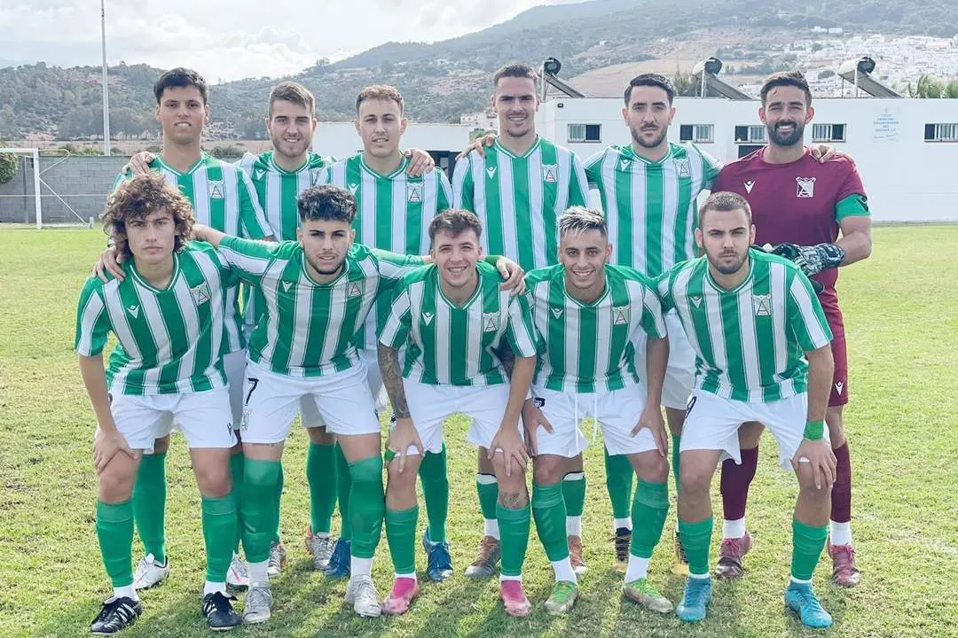 Once inicial que present&oacute; el Atl&eacute;tico Sanluque&ntilde;o en Facinas - ASCF