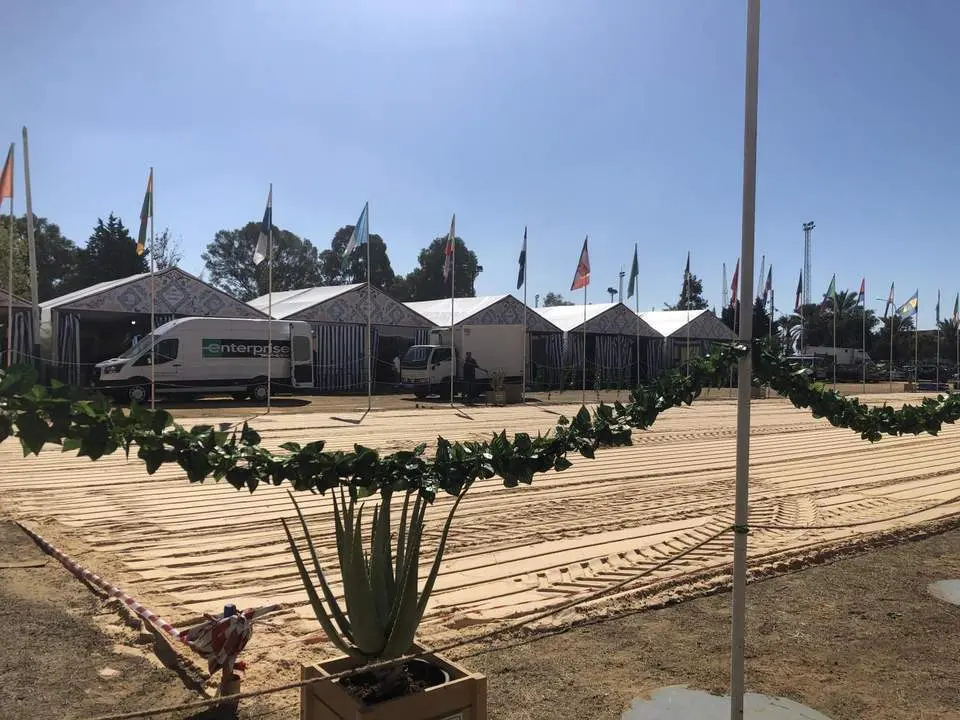 Puesta a punto en la antesala del inicio de la Feria de Oto&ntilde;o. - VGPALACIOS