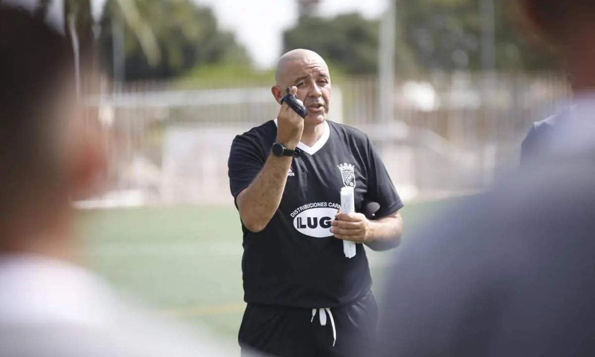 Paco Pe&ntilde;a, durante un entrenamiento de esta temporada en La Granja. - Cristo Garc&iacute;a