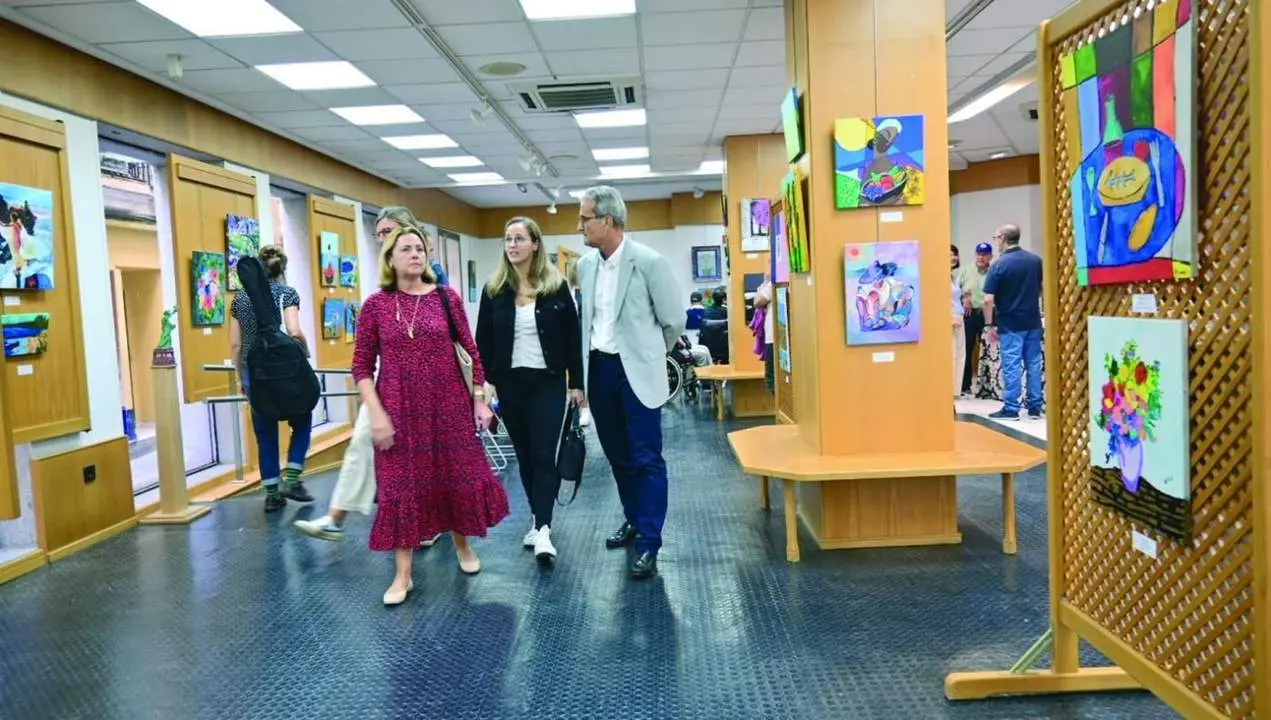 La exposici&oacute;n, en la Sala Cigarrera, se puede visitar hasta este viernes.  - Eulogio Garc&iacute;a