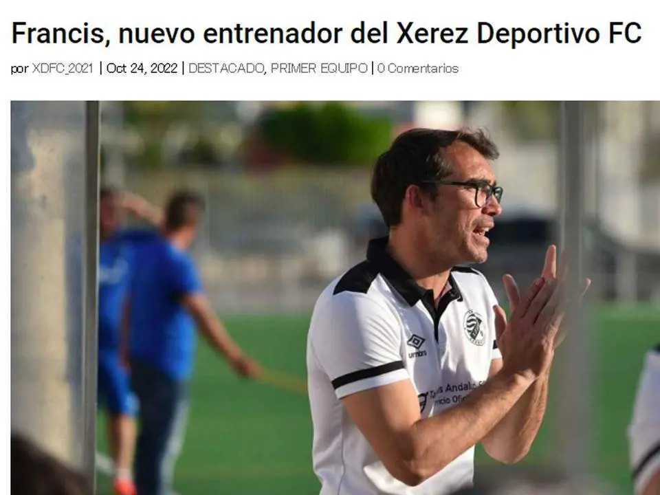 El barbate&ntilde;o Francis P&eacute;rez Malia. - https://xerezdfc.com/