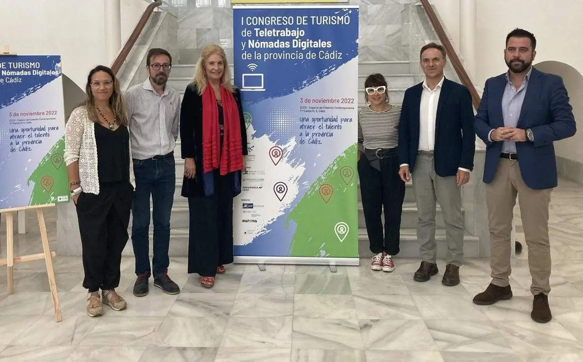 Presentaci&oacute;n del I Congreso de Turismo de Teletrabajo y N&oacute;madas Digitales de la Provincia de C&aacute;diz. - VIVA
