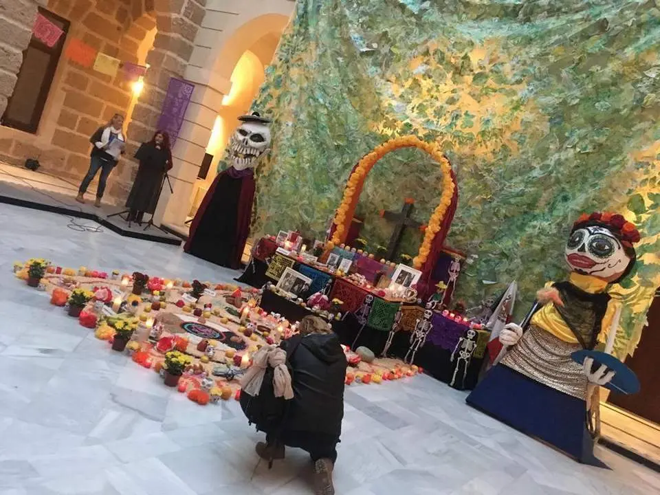 Altar en la Casa de Iberoam&eacute;rica. - LG