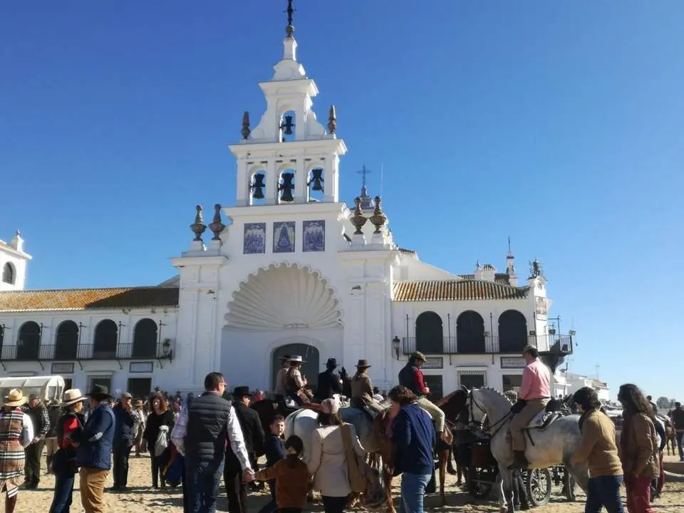 El Roc&iacute;o durante una peregrinaci&oacute;n. - VH