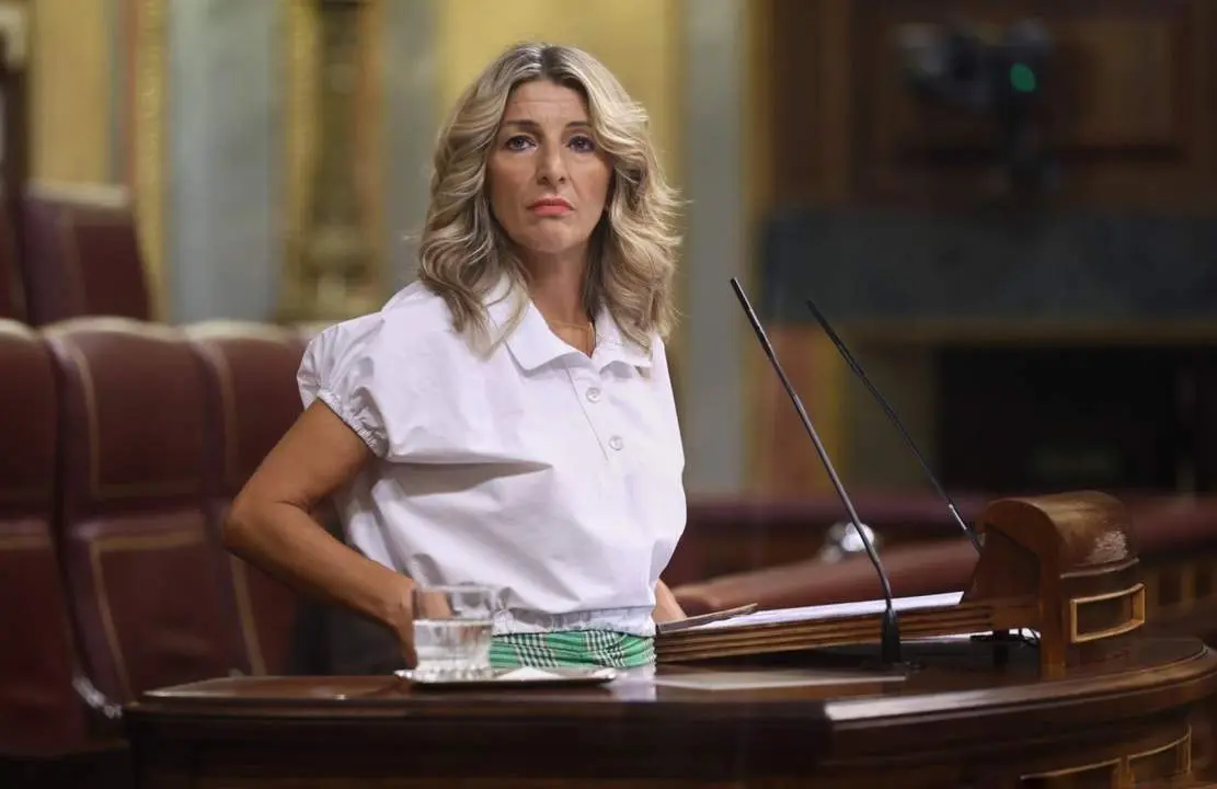 La vicepresidenta segunda y ministra de Trabajo y Econom&iacute;a Social, Yolanda D&iacute;az. - Europa Press