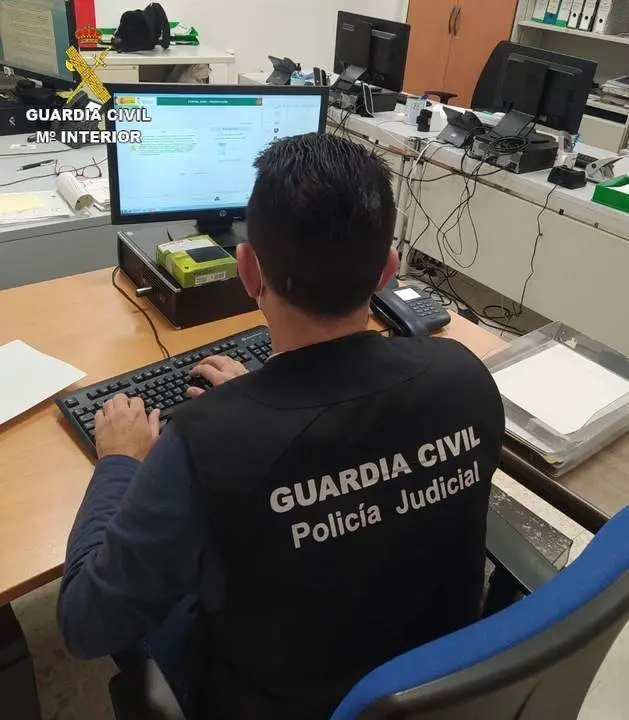 Agente de la Polic&iacute;a Judicial de la Guardia Civil. - VH
