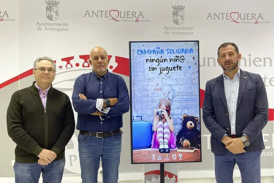 Arranca la campa&ntilde;a especial de recogida de juguetes en Antequera de cara a Navidad. - Ayto.