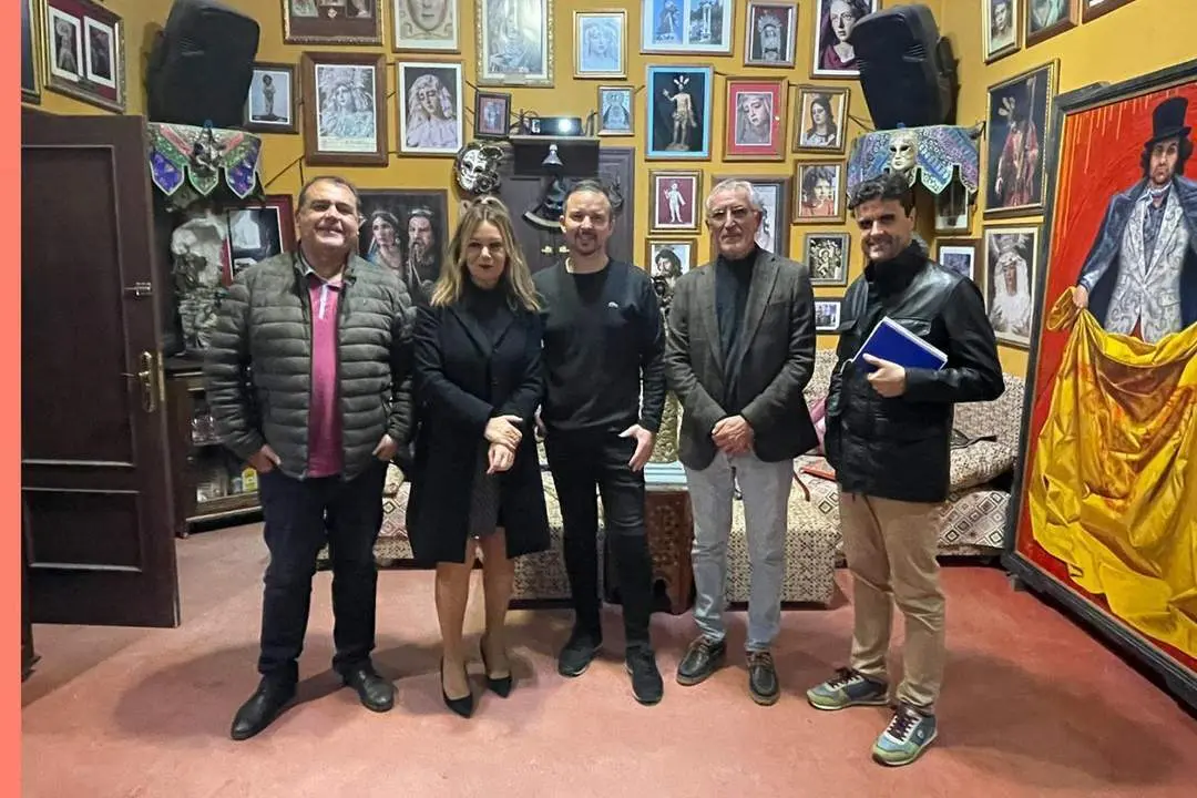 El Ayuntamiento de San Juan del Puerto proyecta una escultura homenaje a Jes&uacute;s Quintero. - VH