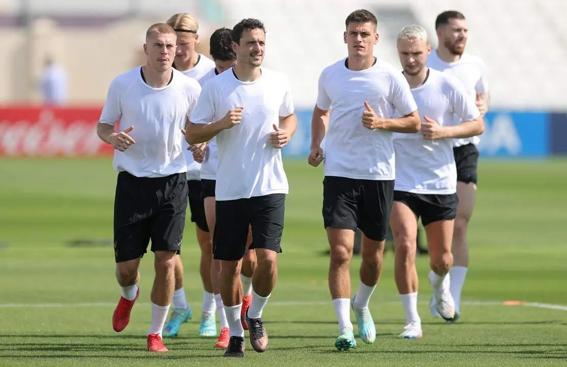 Thomas Delaney con su selecci&oacute;n. - efe