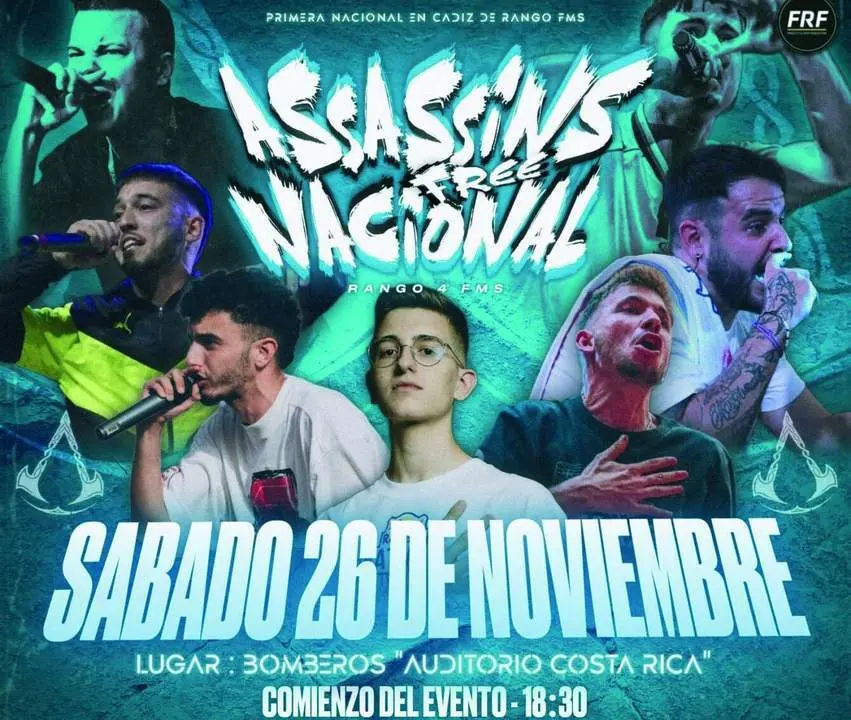 Cartel anunciador del evento.  - Viva