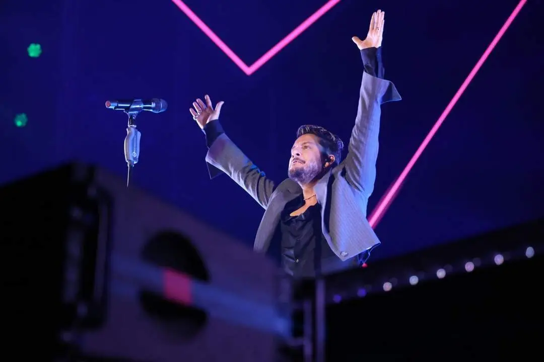 Manuel Carrasco en concierto en Algeciras. - Juan Carlos Gonz&aacute;lez