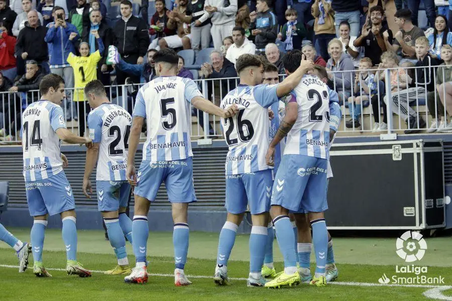 La celebraci&oacute;n del gol del triunfo. - LALIGA
