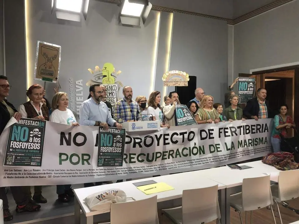 Anuncio de la manifestaci&oacute;n. - VGPALACIOS