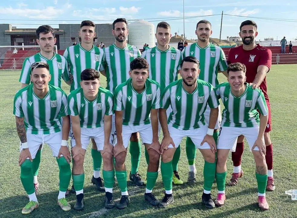 Once inicial que present&oacute; el Atl&eacute;tico Sanluque&ntilde;o B en este partido - ASCF