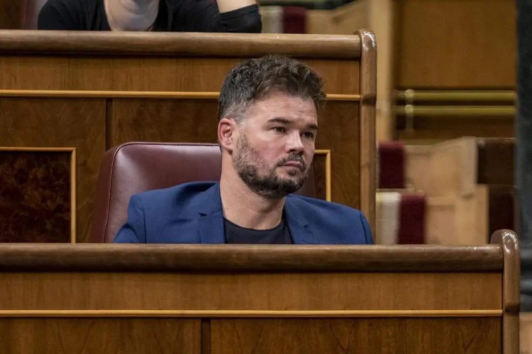 El portavoz de ERC en el Congreso, Gabriel Rufi&aacute;n. - EP