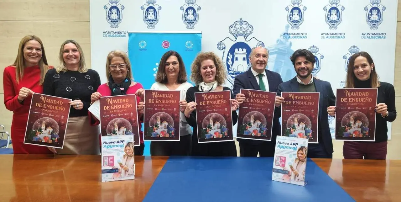 Presentaci&oacute;n de la campa&ntilde;a navide&ntilde;a de Apymeal. - AI