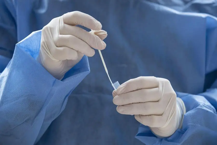 Test para detectar el coronavirus. - EFE