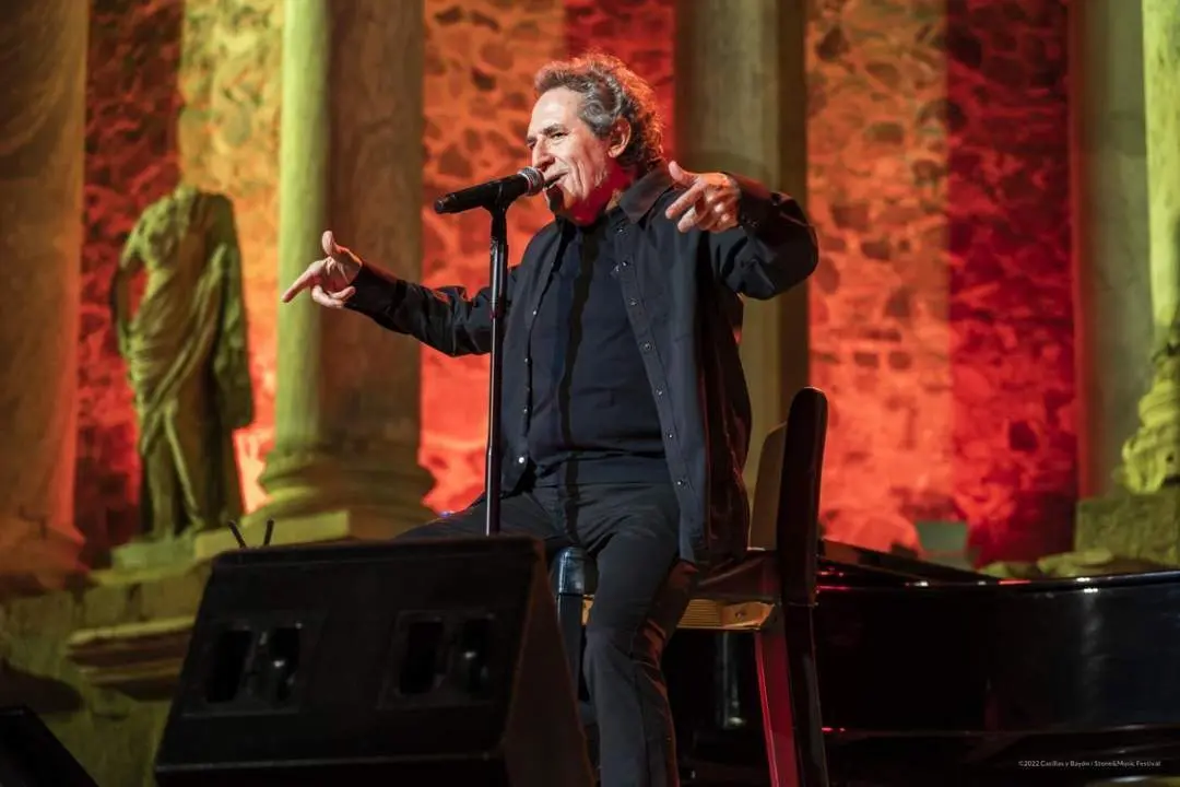 Miguel R&iacute;os, durante un concierto en M&eacute;rida. - STONE&MUSIC FESTIVAL/EUROPA PRESS