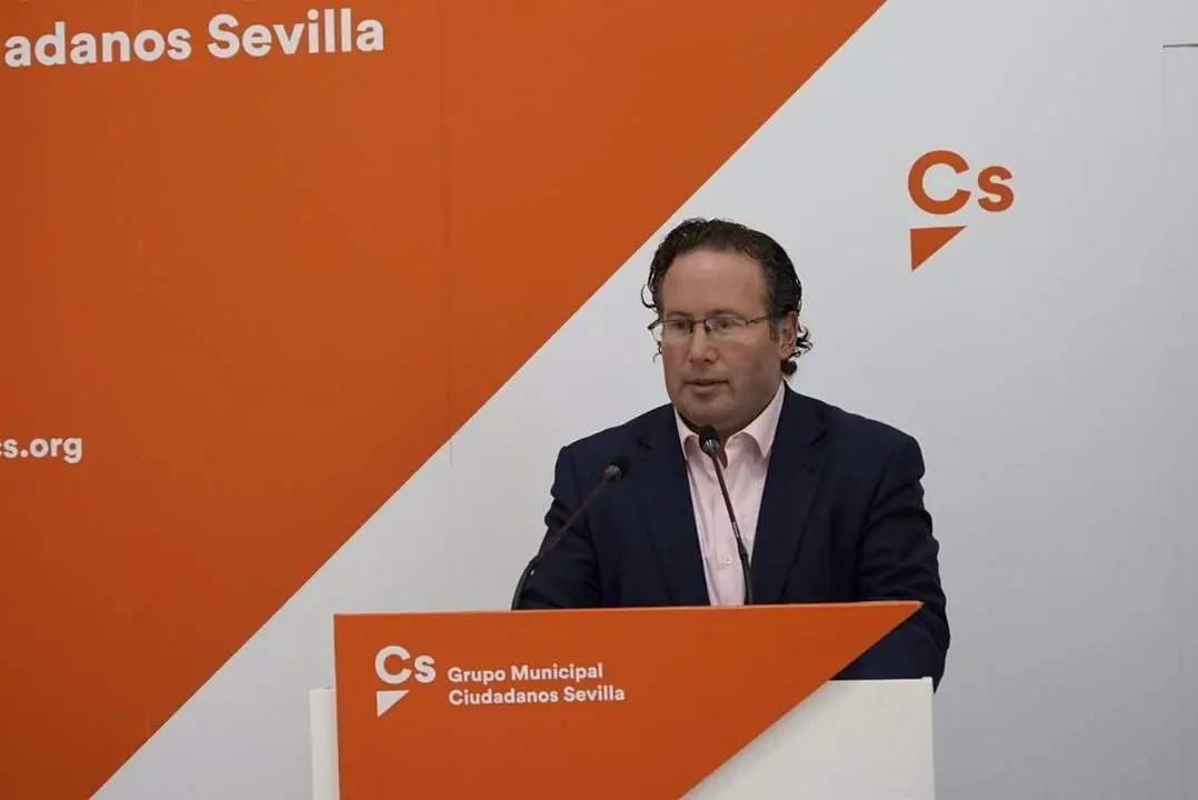 Archivo - El concejal de CS Lorenzo L&oacute;pez Aparicio. - 