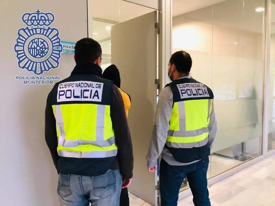 Detenci&oacute;n de un violento atracador. - Archivo