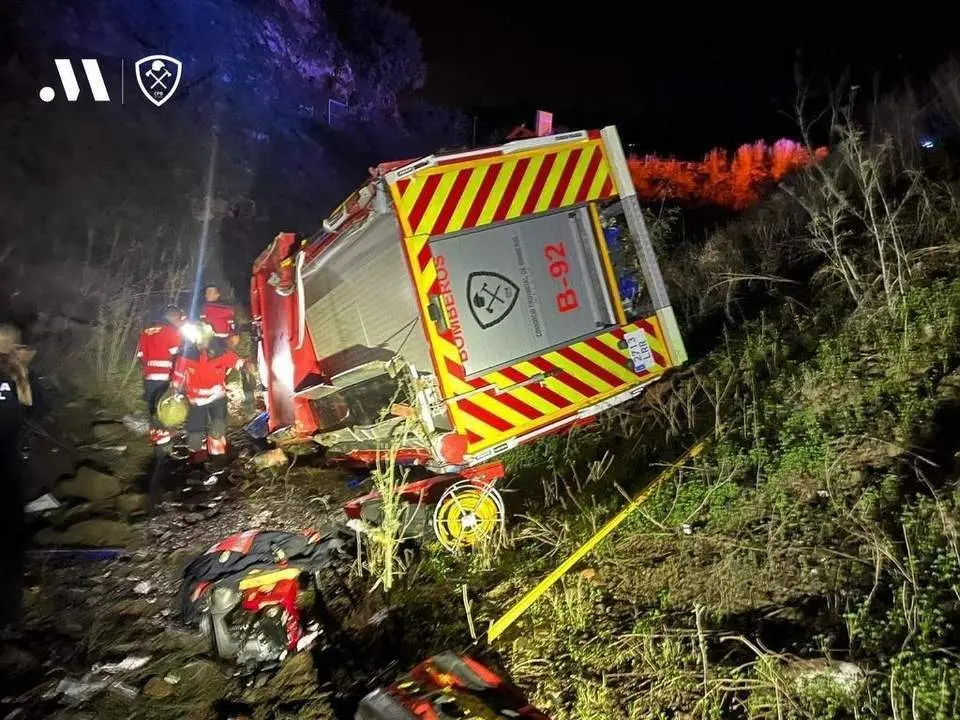 El cami&oacute;n accidentado. - Diputaci&oacute;n