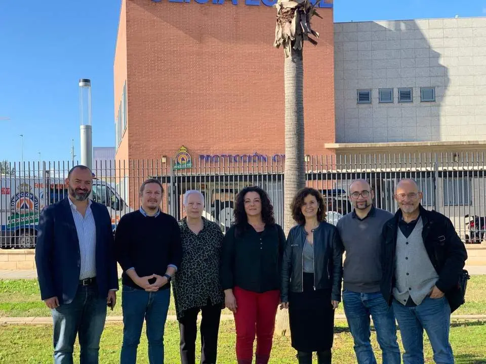 La presidenta de M&aacute;s Pa&iacute;s Andaluc&iacute;a, Esperanza G&oacute;mez, en La Rinconada. - ep