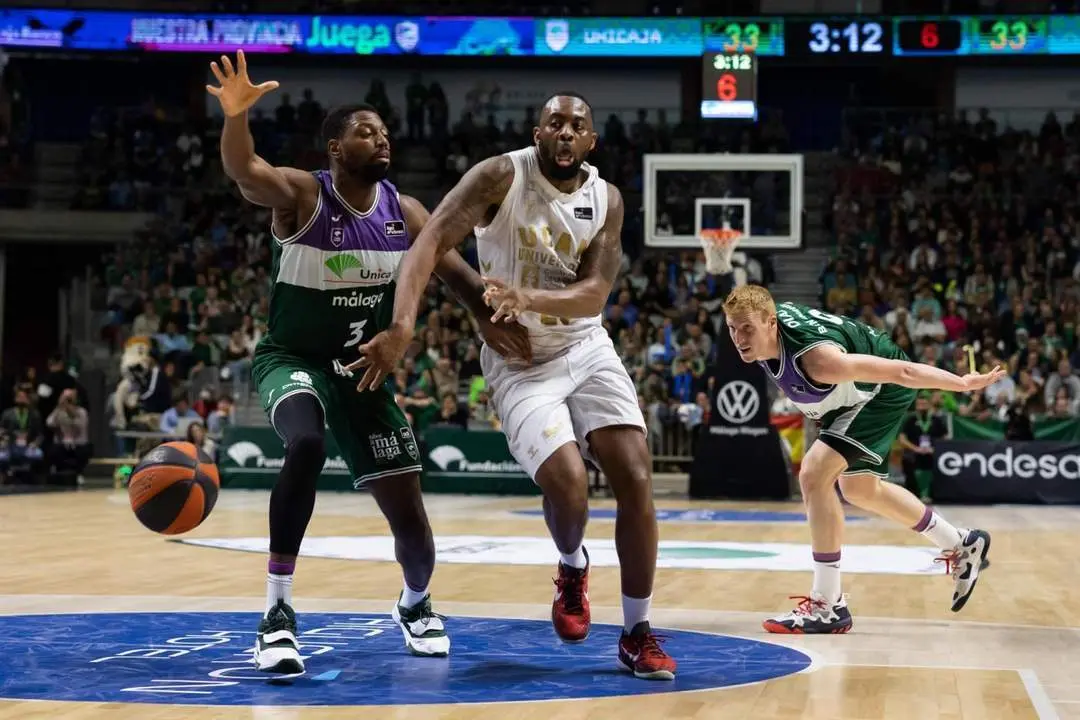 El Unicaja se impuso al UCAM Murcia. - EFE/Carlos D&iacute;az