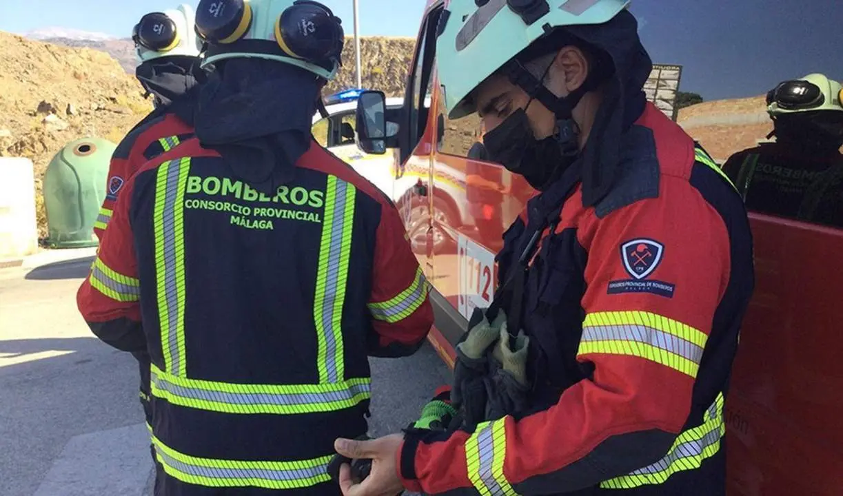 Bomberos de M&aacute;laga. - EP (archivo)