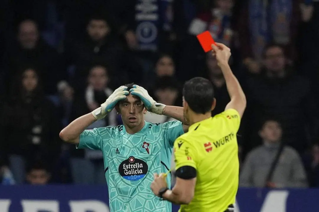 Tarjeta roja a Marches&iacute;n. - EFE