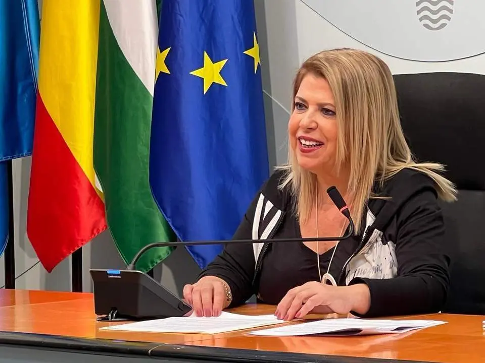 Mamen S&aacute;nchez, en rueda de prensa.  - Andaluc&iacute;a Informaci&oacute;n