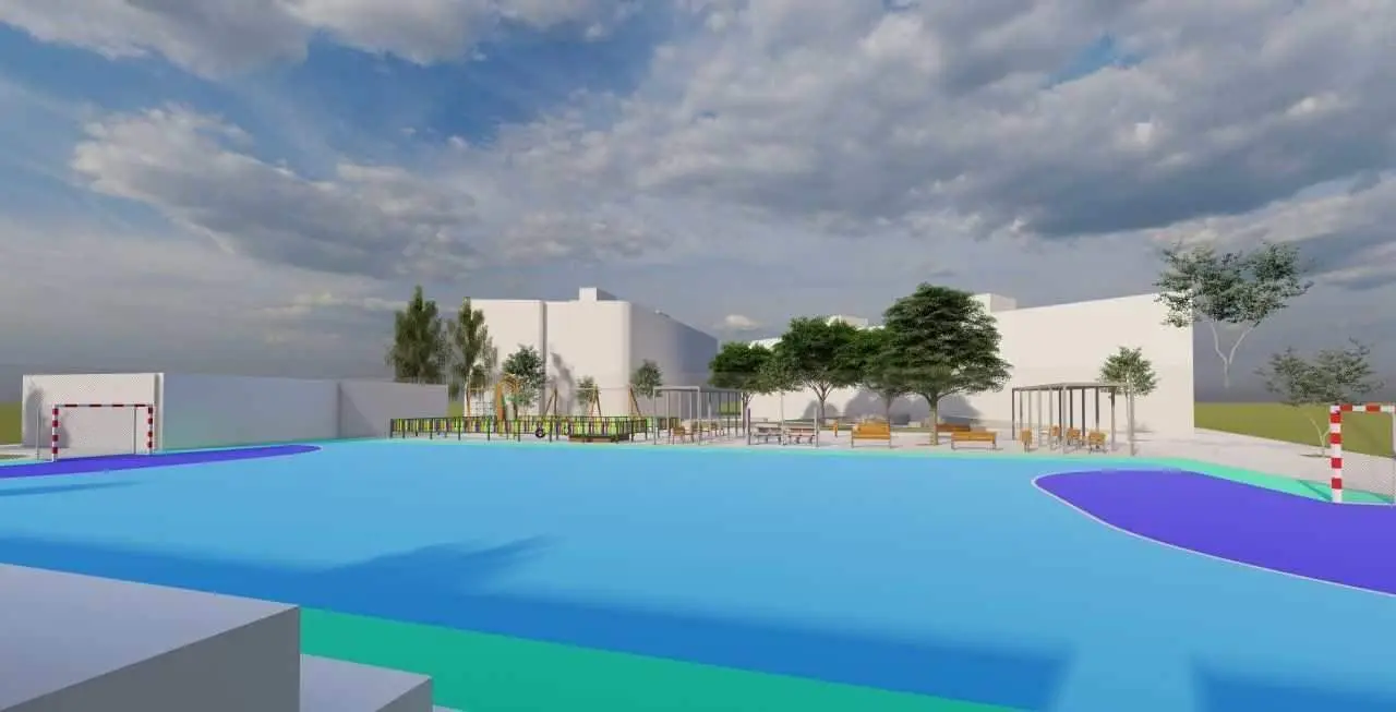 Se crear&aacute; una pista deportiva y una zona de juegos - VIVA