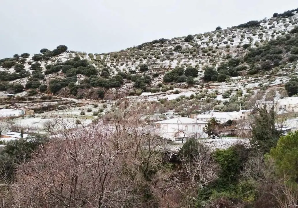 Nevada en Frailes.  - Mar&iacute;a Isabel Cano. 