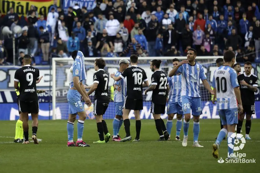 El M&aacute;laga CF, incapaz de amarrar el triunfo. - LALIGA