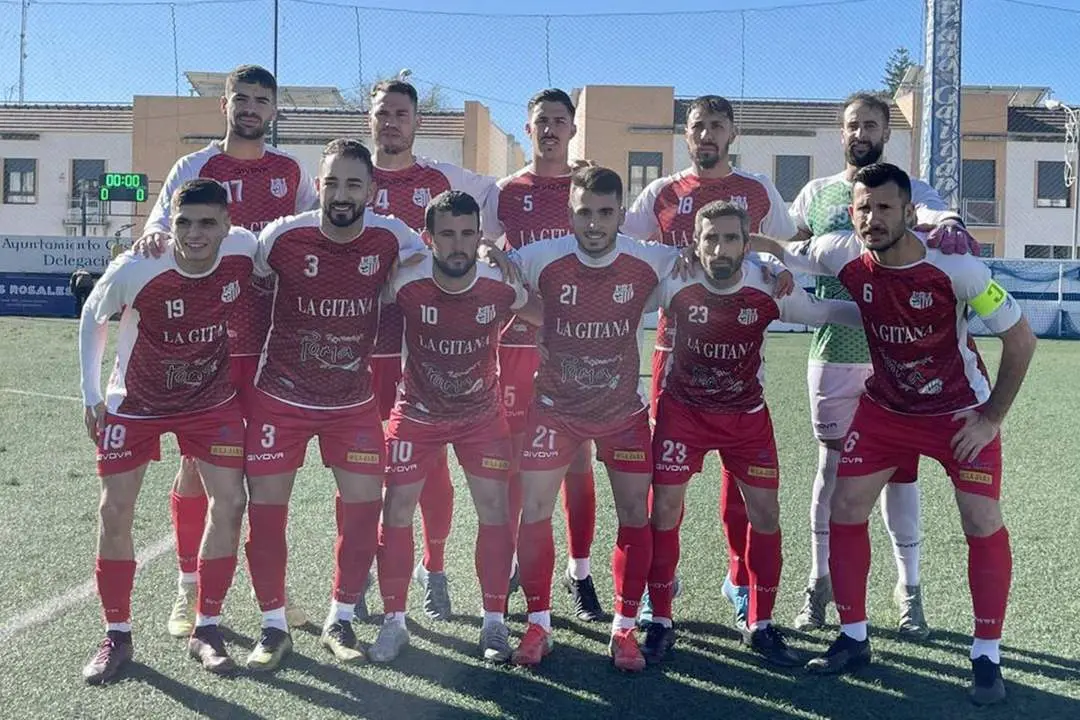 Once inicial que present&oacute; la UD Algaida en su visita al Castilleja - UDA