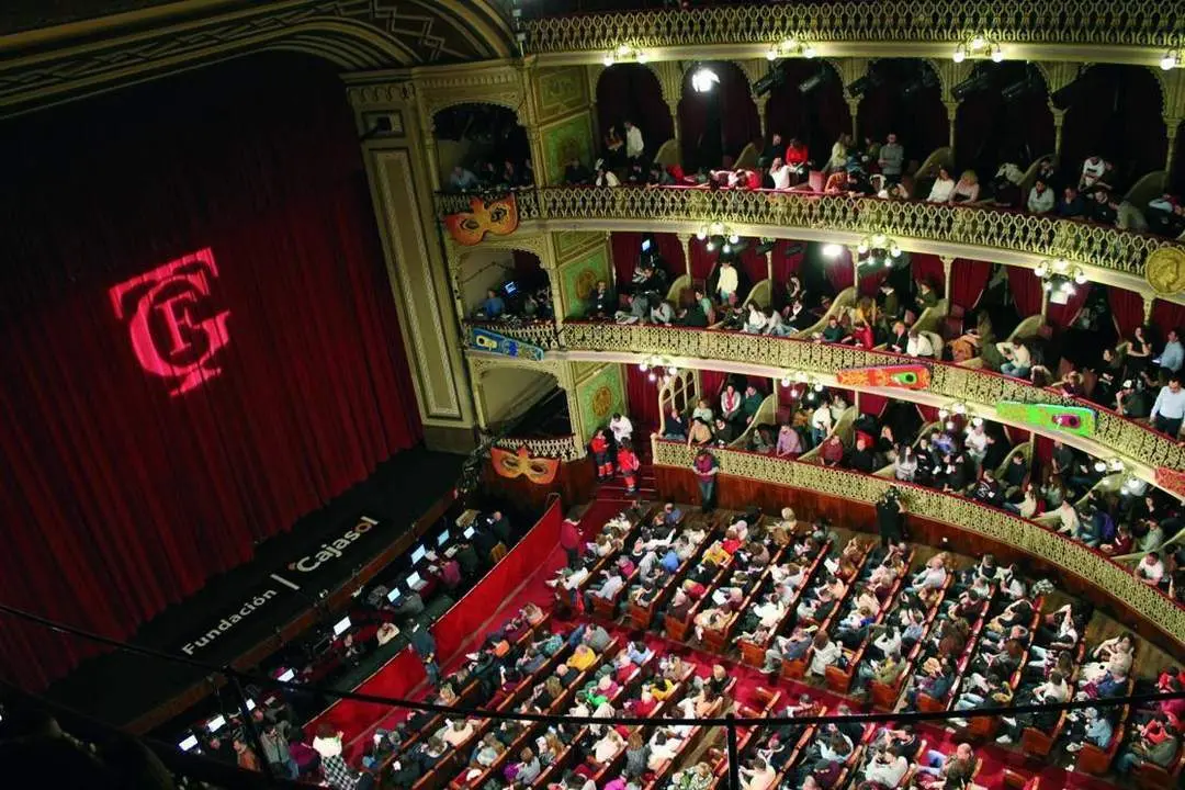 El Teatro Falla, atestado de p&uacute;blico en una edici&oacute;n pasada del concurso de Carnaval.  - E. P.