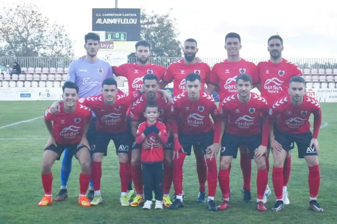 El sanluque&ntilde;o Marco Monta&ntilde;o, portero titular del Cartaya ante el Rota  - ADC