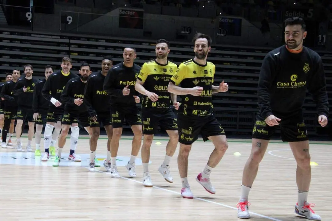 Una de los &uacute;ltimos entrenamientos de los amarillos. - Viva Ja&eacute;n