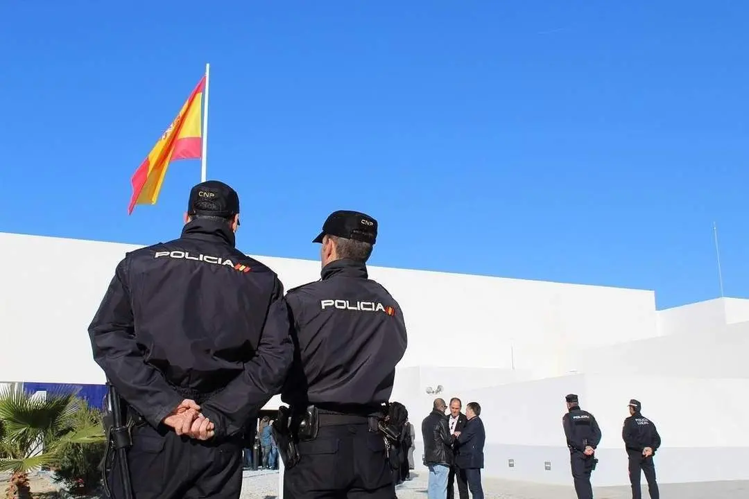 Polic&iacute;as Nacionales en una imagen de archivo. - CNP
