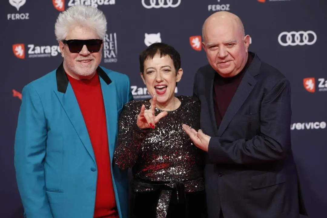 El director manchego Pedro Aldod&oacute;var, homenajeado en la gala - EFE/Javier Belver
