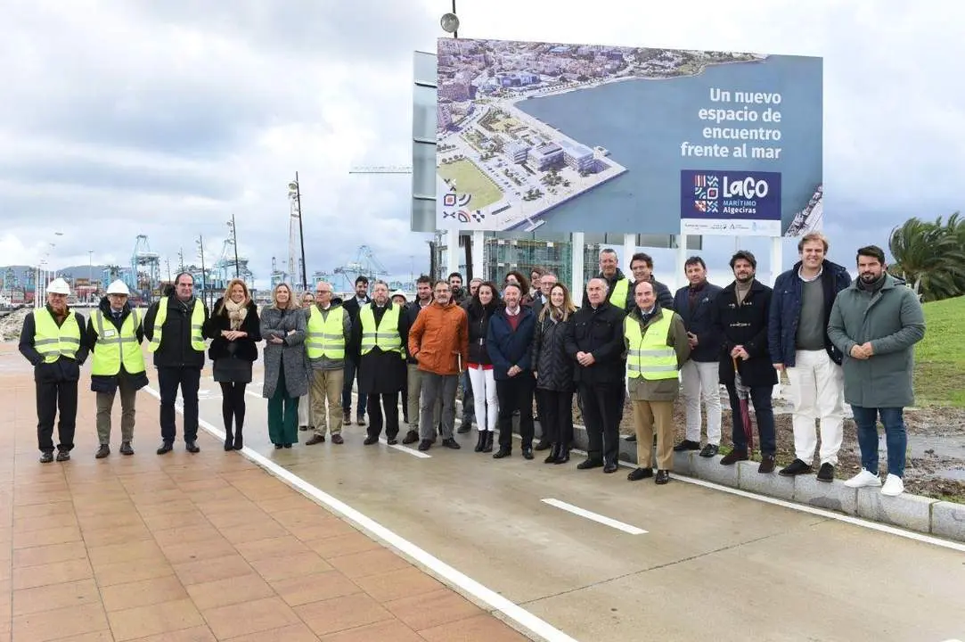 Visita a las obras. - A. I.