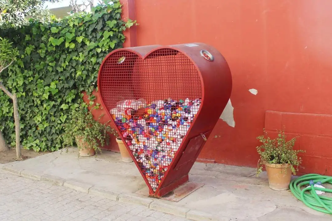 Aspecto que presentaba el Coraz&oacute;n Solidario de La Algaida d&iacute;as atr&aacute;s   - Ra&uacute;l J. Bustillos