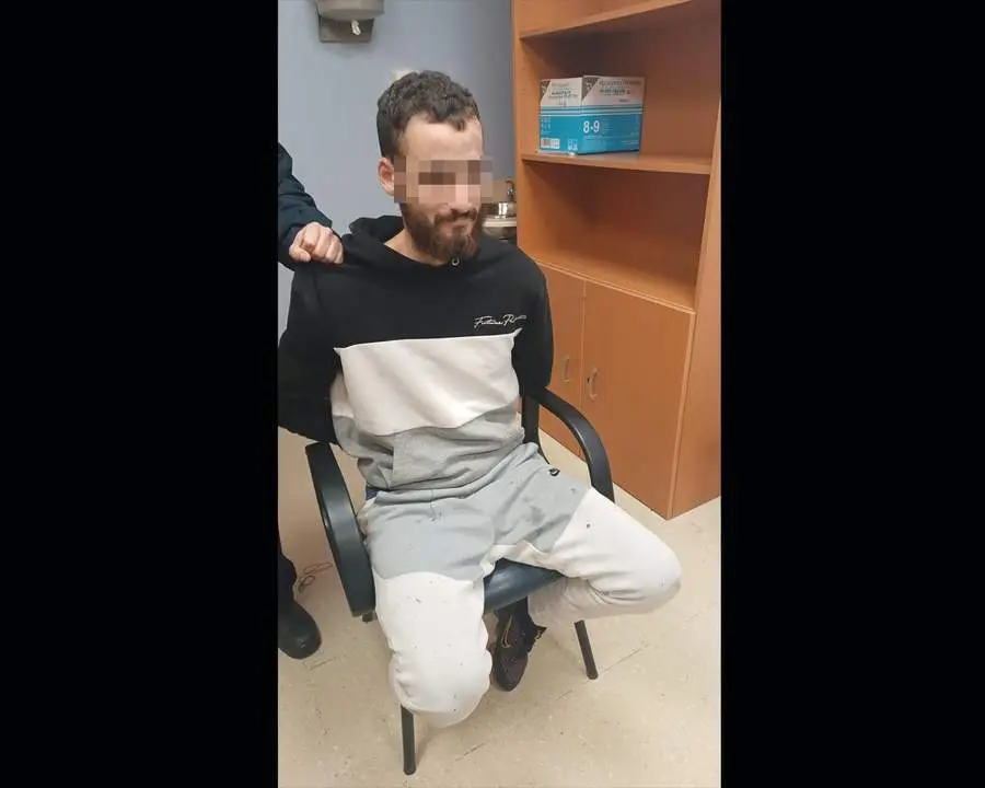 Imagen del detenido como presunto autor de los hechos. - A. I.