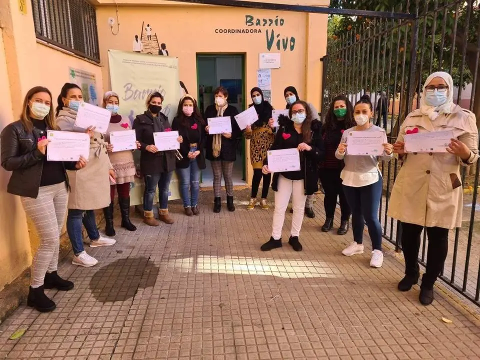 Una actividad multicultural de Barrio Vivo. - A. I.