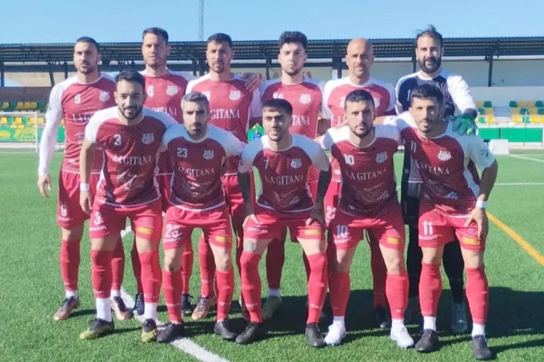 Once inicial que present&oacute; la UD Algaida en Montilla - UDA