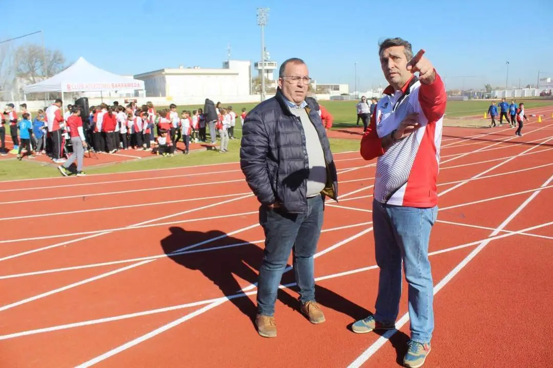 El delegado de Deportes, David Salazar, presente en El Picacho - Ra&uacute;l J. Bustillos