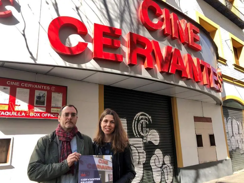 Los promotores de la iniciativa. - Plataforma Cervantes es cine