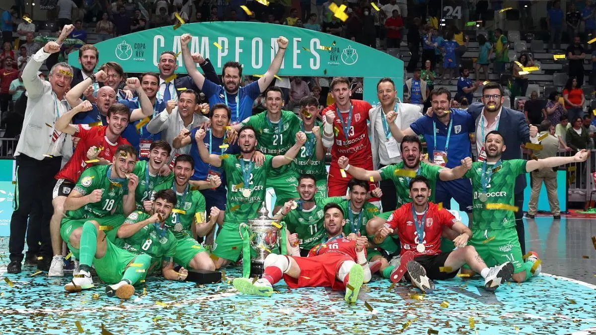 La gesta de la Copa del Rey del UMA Antequera.   - EFE