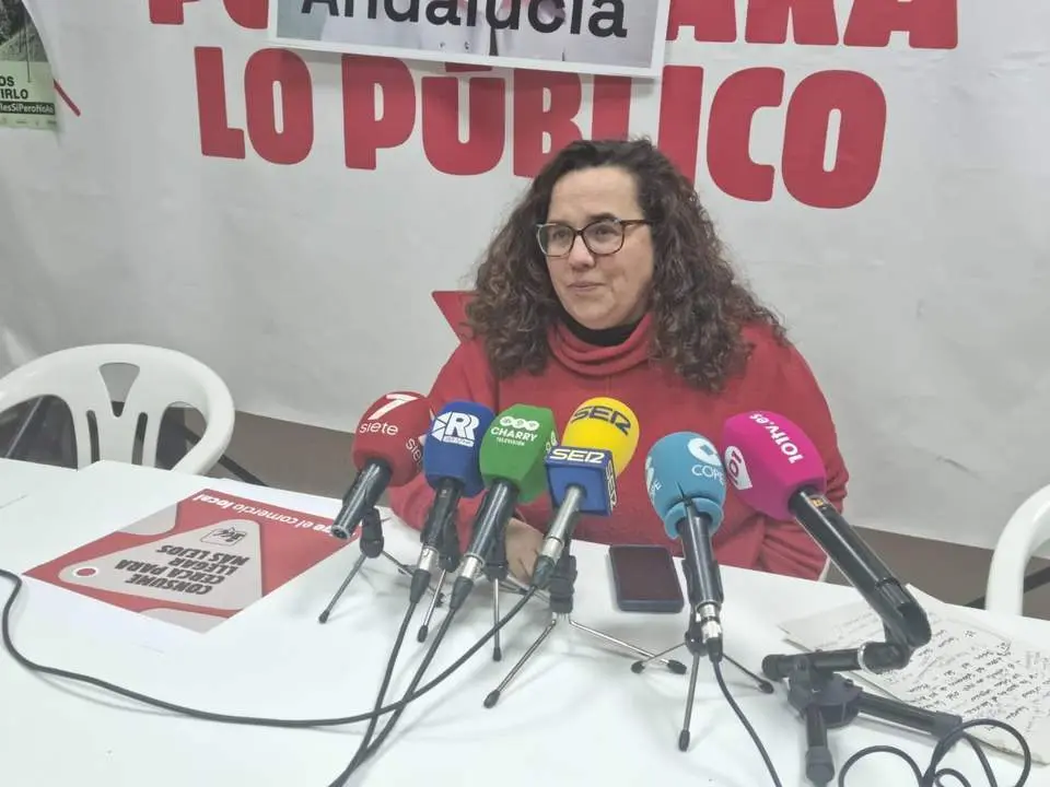 La portavoz del grupo de IU, Fran Sancho.  - 